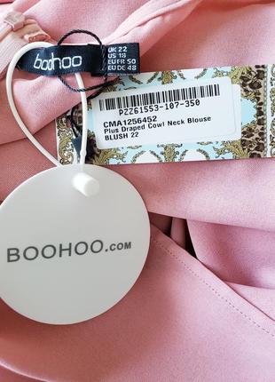 Новая трендовая блуза boohoo 22-24 uk3 фото