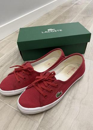 Кеды, балетки lacoste идеал