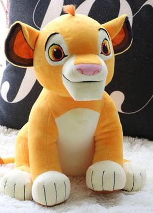 Мягкая игрушка симба - король лев - 30 см