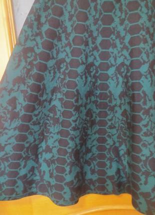 Шикарная теплая юбка плотной вязки от rene derhy,p. m5 фото