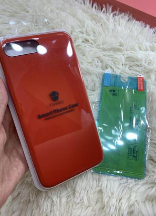 Silicone full case iphone 7 plus plus 8