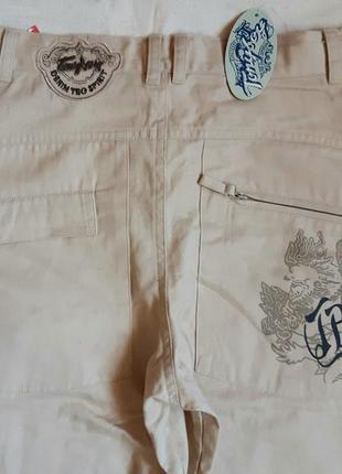 Бежевые штаны карго tonyboy франция на 14 лет (164см)4 фото