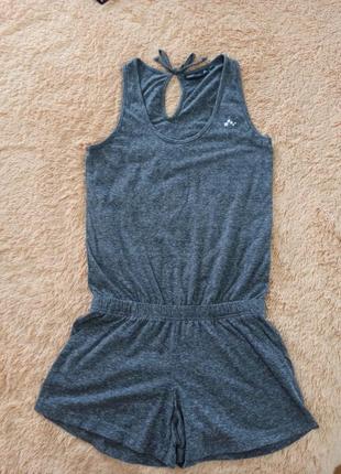 Трикотажный ромпер