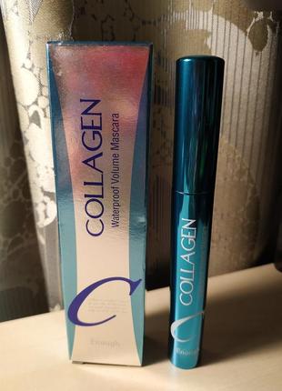 Водостойкая тушь enough collagen waterproof volume mascara4 фото