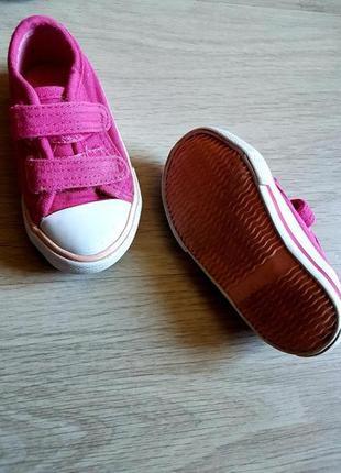 Кеды кроссовки converse яркие розовые джинс4 фото