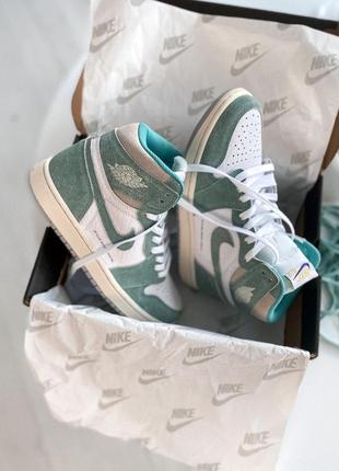 Кросівки jordan  1 retro high patent mint кроссовки9 фото