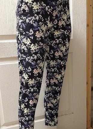 🌺🌸🍃 трендовые брючки в принт цветы
