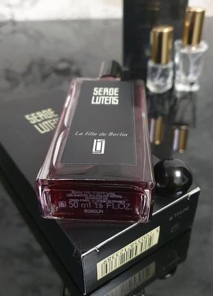 Парфюмированная вода serge lutens la fille de berlin6 фото