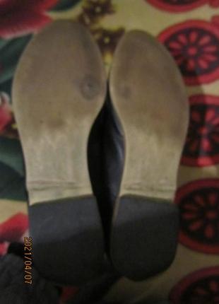 Легкие фирменные туфли из натуральной кожи3 фото