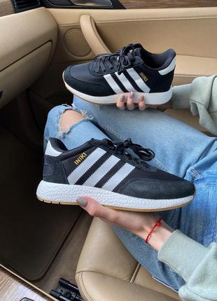 Кросівки adidas iniki black кросівки7 фото