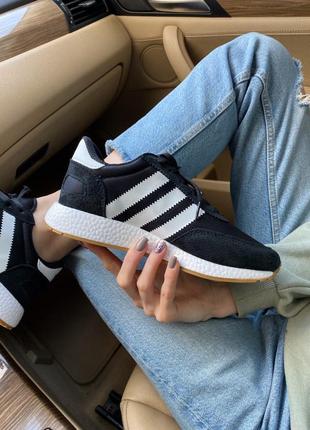 Кроссовки adidas iniki black кросівки6 фото