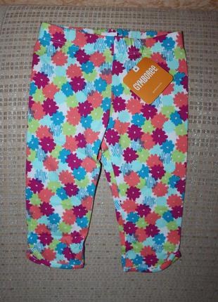 Новые лосины капри 3т, 4т от gymboree, сша