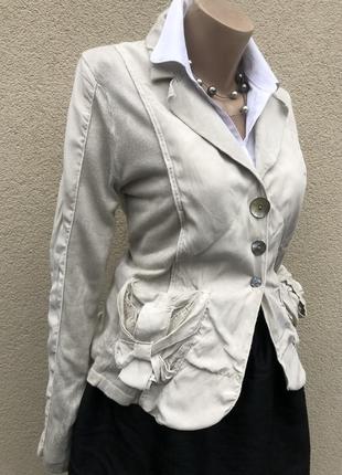 Комбинированный,серый жакет,пиджак блейзер,кэжуал,жатка,bottega,люкс бренд4 фото