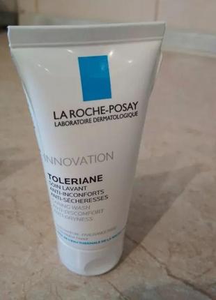 La roche-posay toleriane anti-inconforts очищающий крем-гель для чувствительной кожи.1 фото