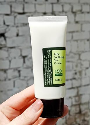 Cosrx aloe soothing sun cream spf50 pa+++