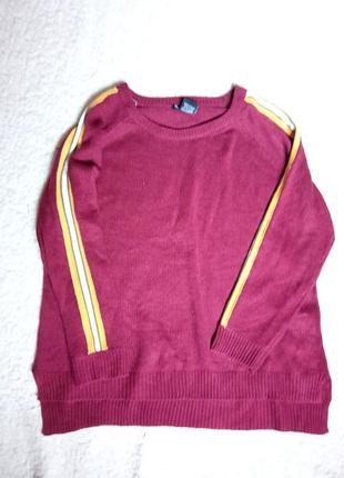 Класний тоненький джемпер,светр,рукава - реглан 3