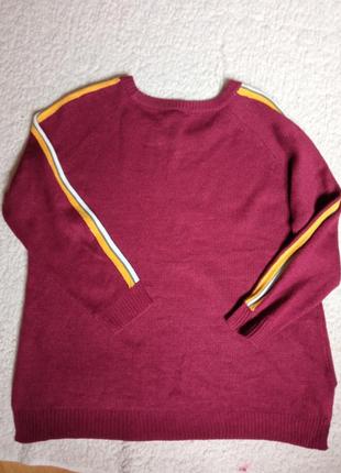Класний тоненький джемпер,светр,рукава - реглан 4