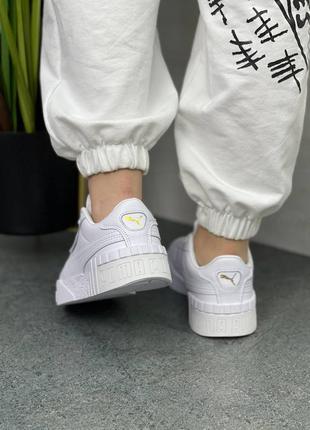 🔥женские кроссовки puma cali white7 фото