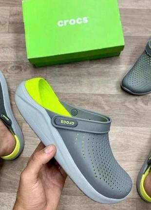 Скидка!crocs literide clog,крокси сабо лайт райд клог