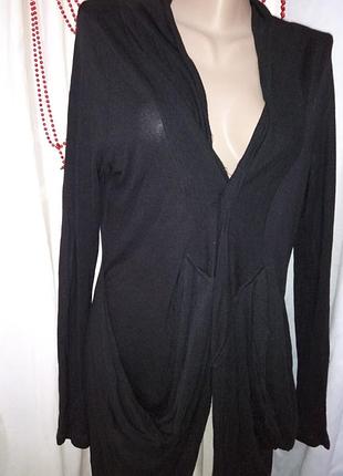 **steps** чорний кардиган розмір 52-54 пог-60**72см