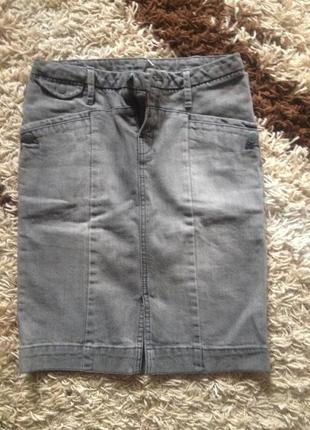 Джинсовая юбка