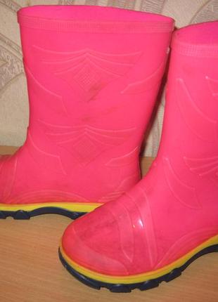 Продам гумові чобітки для дівчинки 30 розміру 6