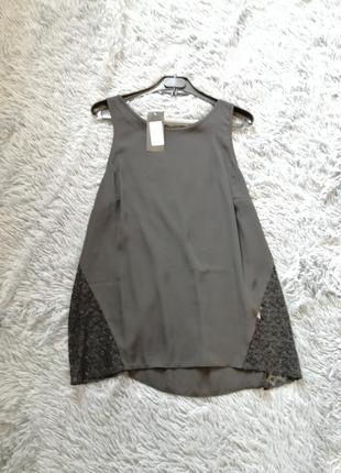 Майка блуза гипюр