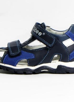 Босоножки сандали босоніжки летняя літнє обувь взуття мальчика хлопчика 263 сине-голубой3 фото