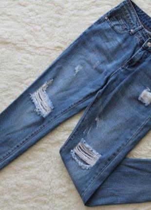 Рвані джинси 27, 28, 30 розміри1 фото
