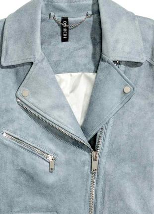 Байкерская курточка, 42р (xl), полиэстер 100%4 фото