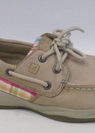 Топсайдери sperry top-sider (оригінал) р. 33.5, устілка 21.5 см