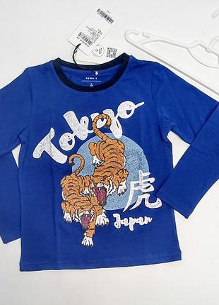 Лонгслив реглан футболка с длинным рукавом name it