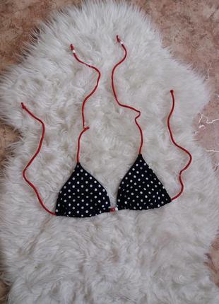 Верх від купальника в горох