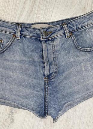 Джинсові шорти в стилі zara,mango