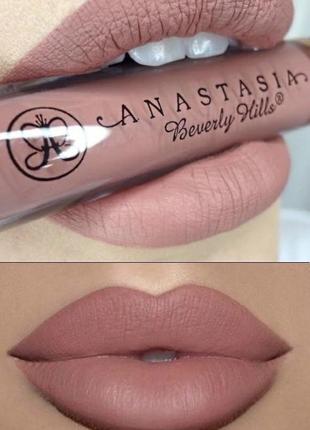 Жидкая губная помада anastasia beverly hills stripped7 фото