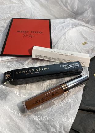 Жидкая губная помада anastasia beverly hills praline malt
