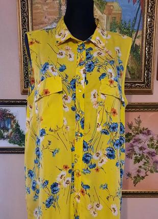 Подовжена сорочка без рукавів tu 20 туреччина