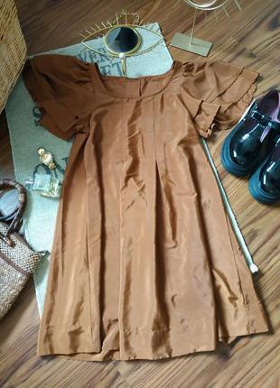 Сукня плаття з об'ємними рукавами1 фото