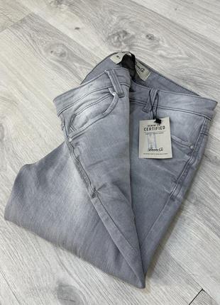 Джинсы синие рваные denim co10 фото