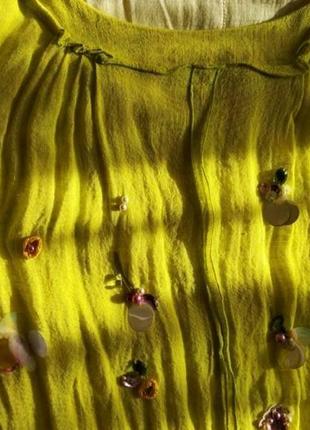 Шикарное брендовое натуральное платье лён размер 464 фото