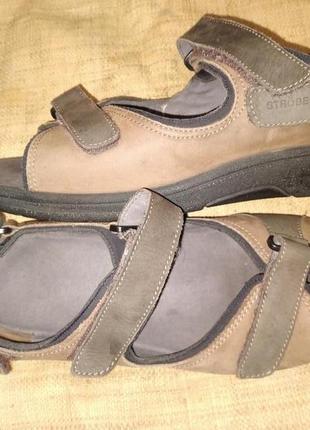 12р -31 см шкіра сандалі м'які ортопедичні strober germany