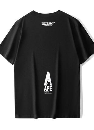 Футболка aape now bape ape crossbone unvs3 фото