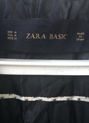 Шерстяное пальто бойфренд zara3 фото