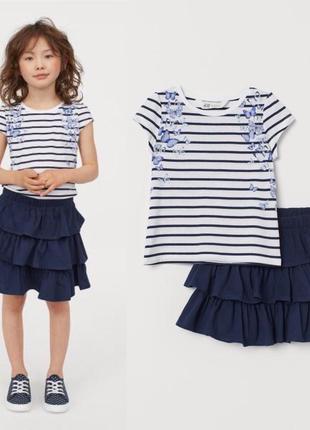 Комплект на девочку h&m 4-6 лет