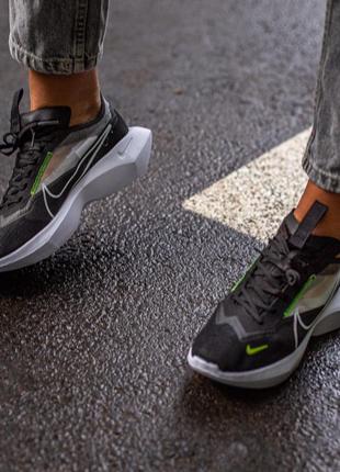 Кросівки текстиль, шикарні кросівки сітка, кросівки nike vista lite "black\green"6 фото