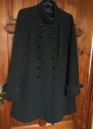Гарне чорне пальто1 фото