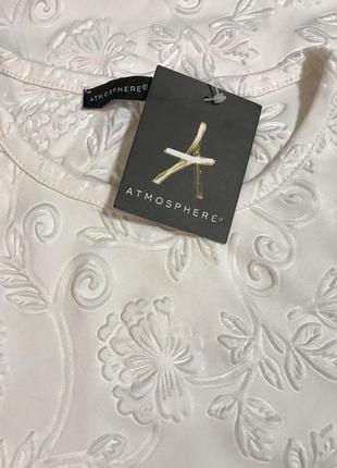 Нереально красивый и стильный брендовый топ белого цвета!