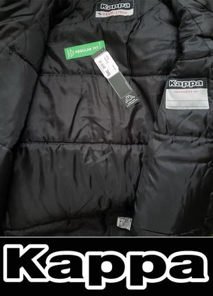 Куртка чоловіча спортивна курточка демі з капюшоном kappa ш59/д74/р79 original італійський бренд9 фото