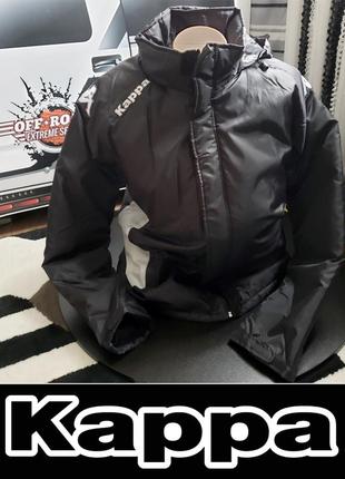 Куртка чоловіча спортивна курточка демі з капюшоном kappa ш59/д74/р79 original італійський бренд5 фото