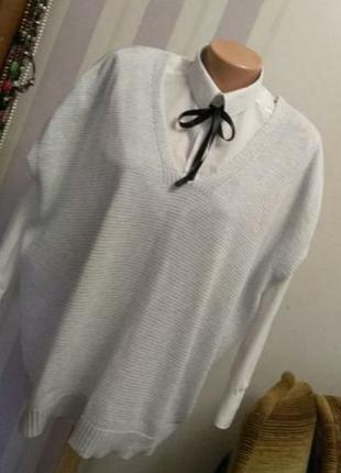 Безрукпвка светр, кофта бавовна оверсайз